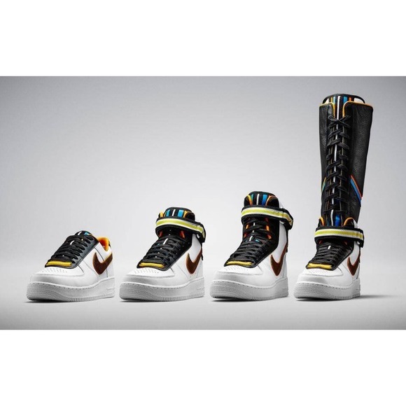 Nike x Riccardo Tisci Air Force 1 Hi SP White Sneaker Men 6.5 High Top Givenchy - Picture 15 of 16